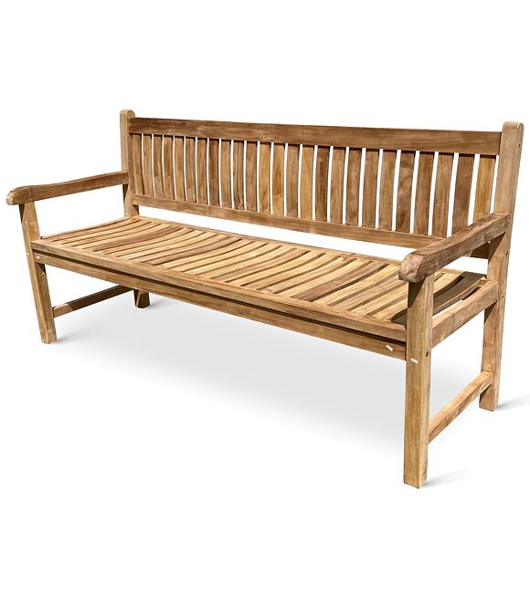 Queensbury Záhradná lavica, 180 cm, teak, svetlohnedá NOELA 3457355