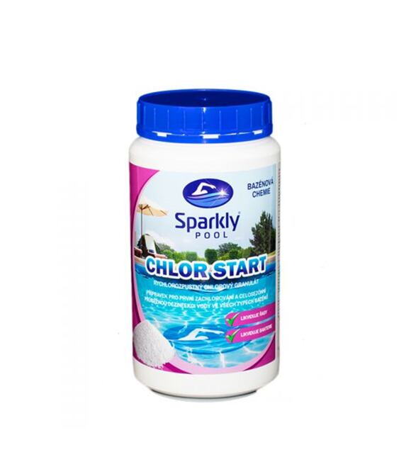 Chlor start 1 kg SPARKLY POOL 938001