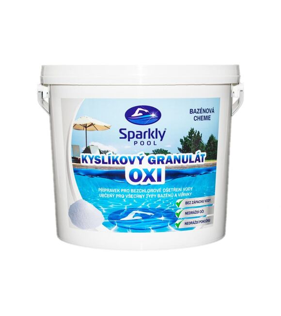 Kyslíkový granulát oxi 5 kg SPARKLY POOL 938075