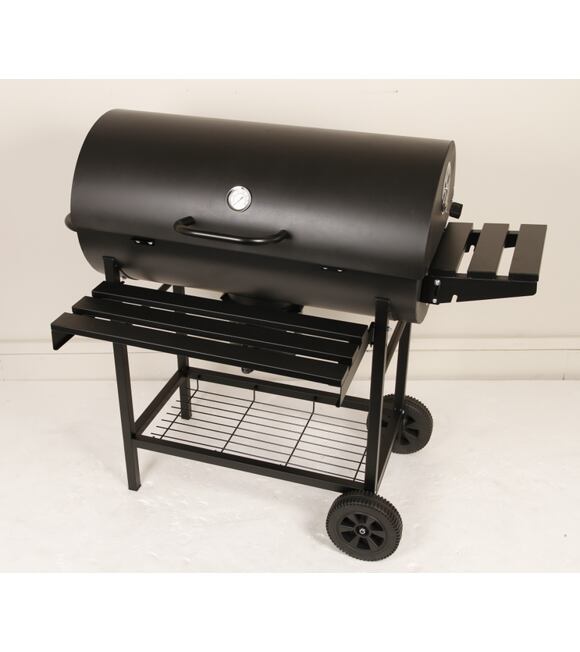 Gril na drevené uhlie 75 x 39 cm GrillChef Barrel LANDMANN 11531