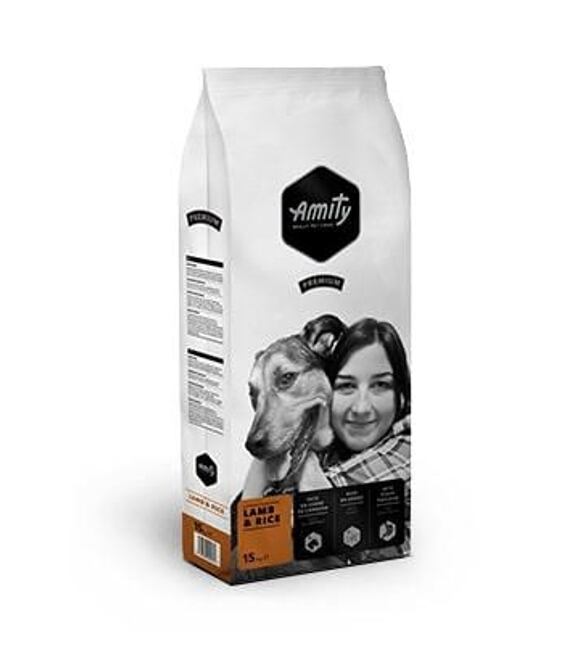 Premium dog Krmivo pre psov 15kg - jahňacie AMITY 1003522