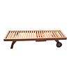 Wawe Záhradné polohovateľné ležadlo, teak, svetlohnedé NOELA 345755