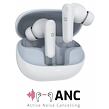 Focus Bluetooth Slúchadlá TWS ANC, biele SWISSTEN 51500100