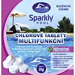 Sparkly POOL Chlórové tablety do bazéna 6v1 multifunkčné 1 kg 938011