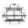 Catering Stôl skladací ø 122 cm ROJAPLAST DS-ZY122