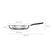 Functional Form Panvica na smaženie, 26 cm, keramický povrch FISKARS 1072311