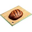 Doska na krájanie so zeleným okrajom, 23 x 15 x 1 cm, bambus KESPER 58261